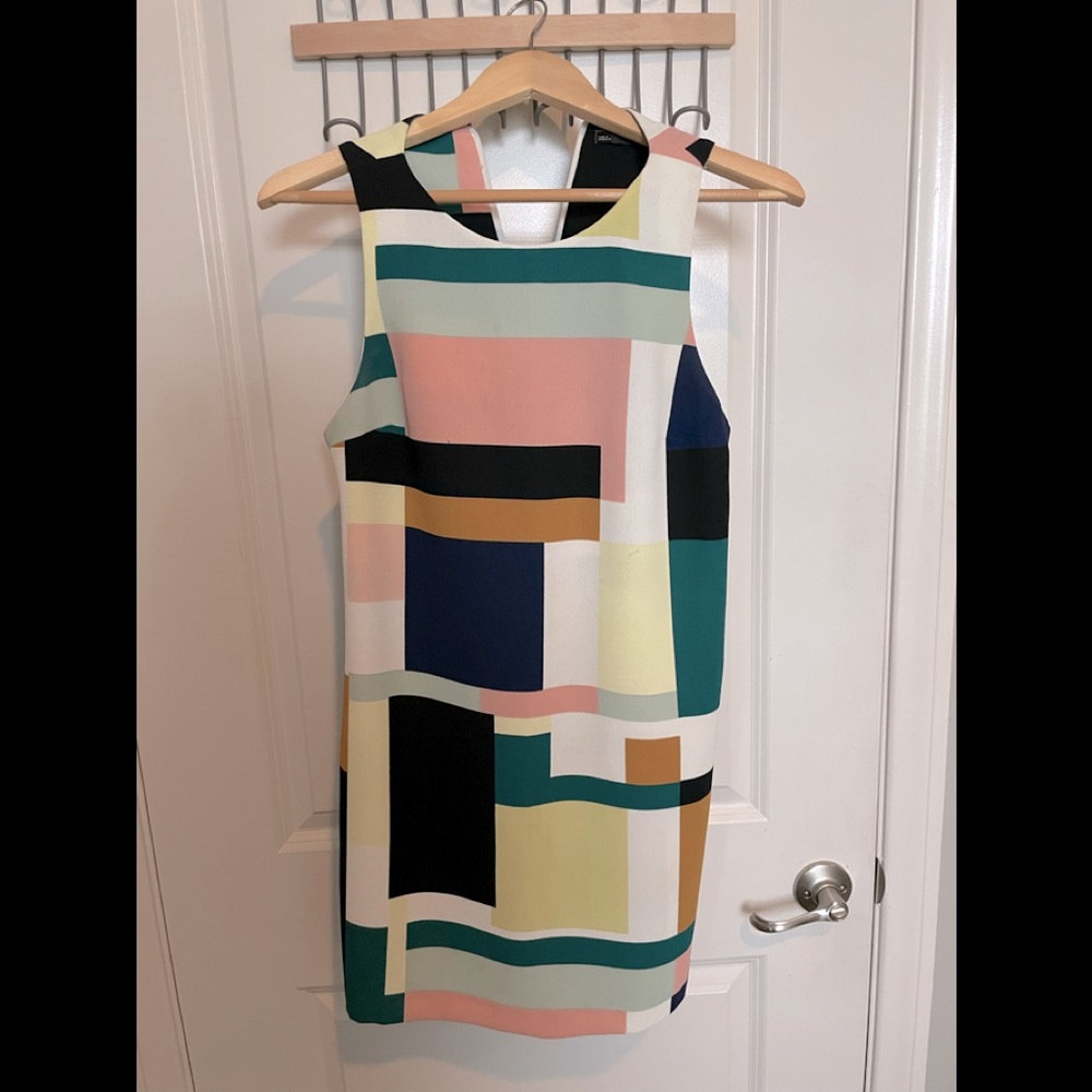 Zara Trafaluc collection colorblock romper